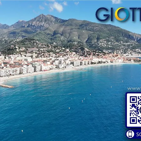 3p Calme Climatise Avec Terrasse, Vue Et Parking - Fr-1-196-373 Apartament Mentona